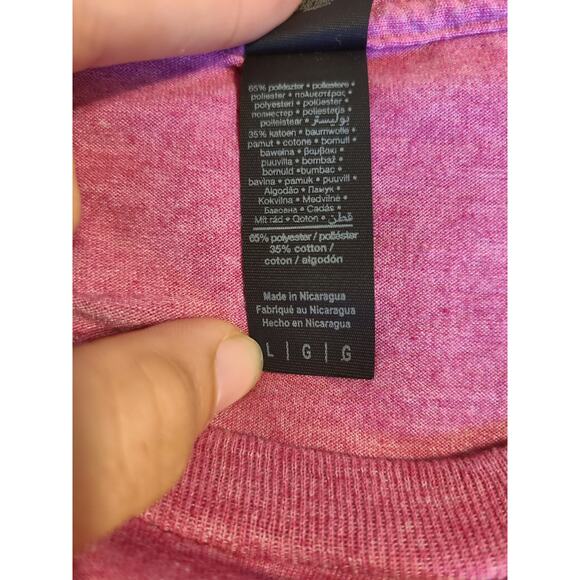 Gildan large women's purple "Pray on it" graphic tee - Picture 5 of 7